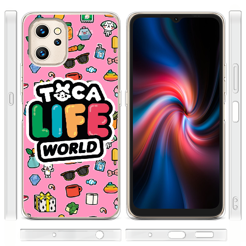 Чехол BoxFace Umidigi F3S Toca Boca Life World