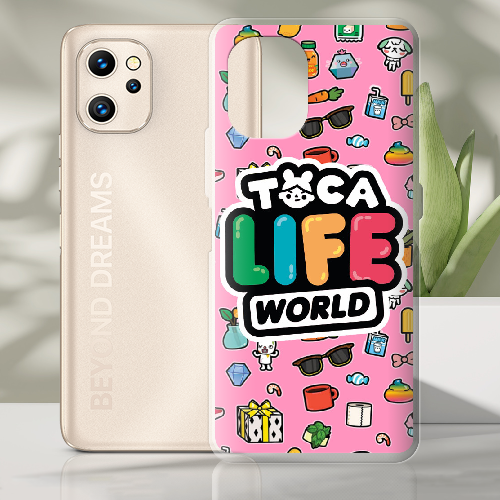 Чехол BoxFace Umidigi F3S Toca Boca Life World