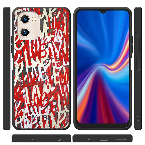 Чехол BoxFace Umidigi G1 Love Graffiti