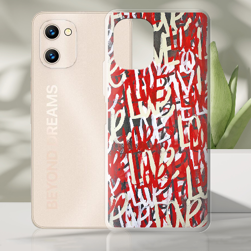 Чехол BoxFace Umidigi G1 Love Graffiti