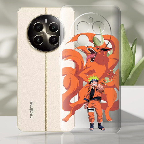 Чехол BoxFace Realme 12 Plus 5G Naruto and Kurama