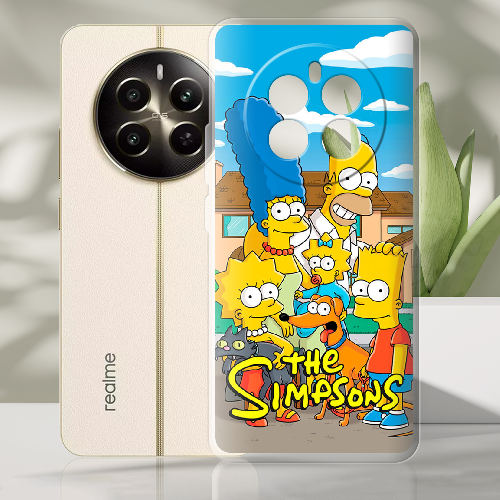 Чехол BoxFace Realme 12 Plus 5G the simpsons