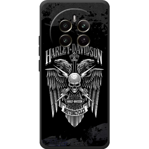 Чехол BoxFace Realme 12 Plus 5G Harley Davidson skull and eagles