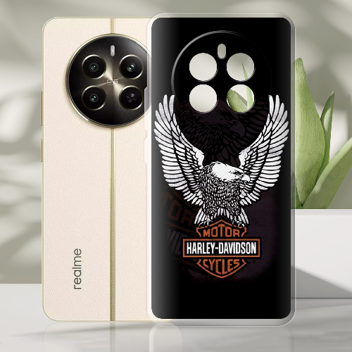 Чехол BoxFace Realme 12 Plus 5G Harley Davidson and eagle