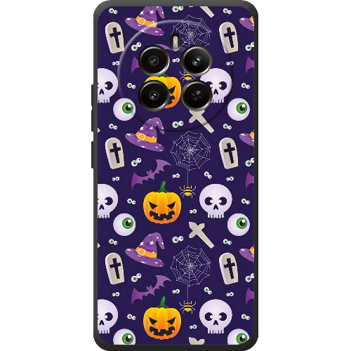 Чехол BoxFace Realme 12 Plus 5G Halloween Purple Mood