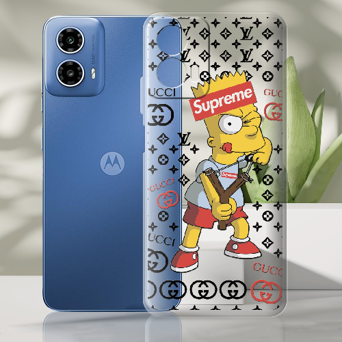 Чехол BoxFace Motorola G34 Yellow Fun