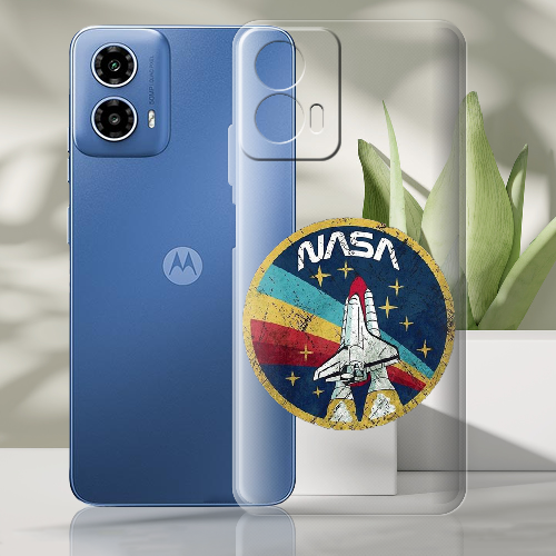 Чехол BoxFace Motorola G34 Space Shuttle NASA