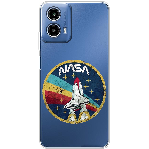 Чехол BoxFace Motorola G34 Space Shuttle NASA