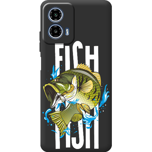 Чехол BoxFace Motorola G34 Bass fish