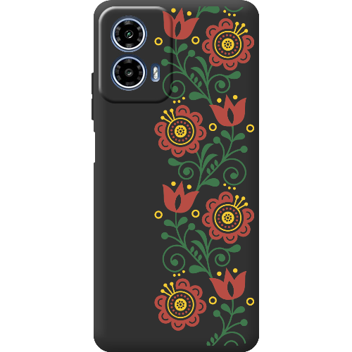 Чехол BoxFace Motorola G34 Ethno Flower