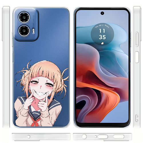 Чехол BoxFace Motorola G34 Himiko Toga Smile