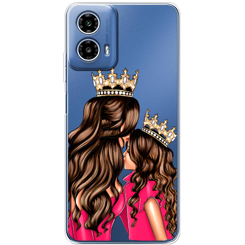 Чехол BoxFace Motorola G34 Queen and Princess