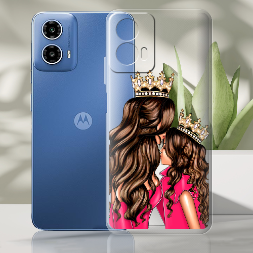 Чехол BoxFace Motorola G34 Queen and Princess