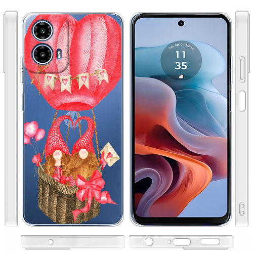 Чехол BoxFace Motorola G34 Valentine Dwarfs