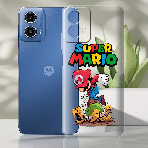 Чехол BoxFace Motorola G34 Super Mario