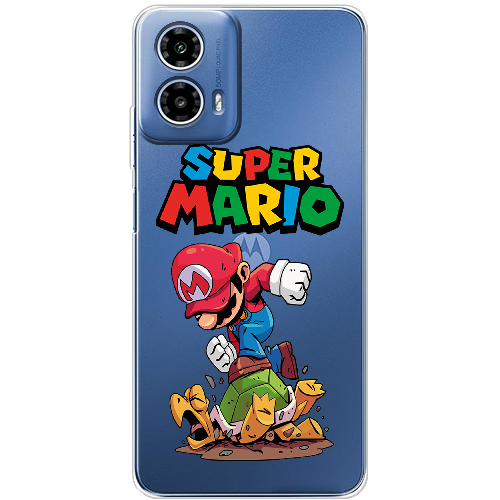 Чехол BoxFace Motorola G34 Super Mario