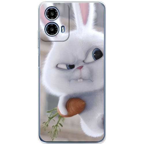 Чехол BoxFace Motorola G34 Rabbit Snowball