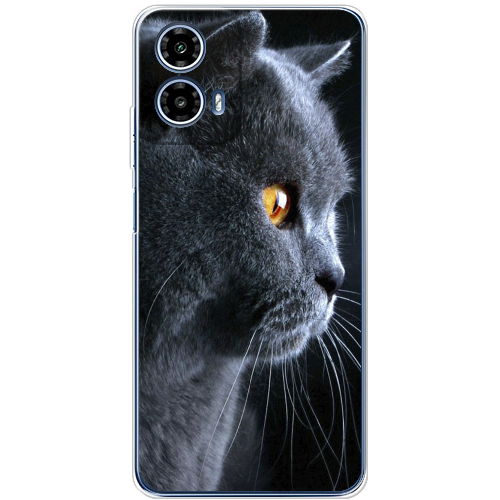 Чехол BoxFace Motorola G34 English cat