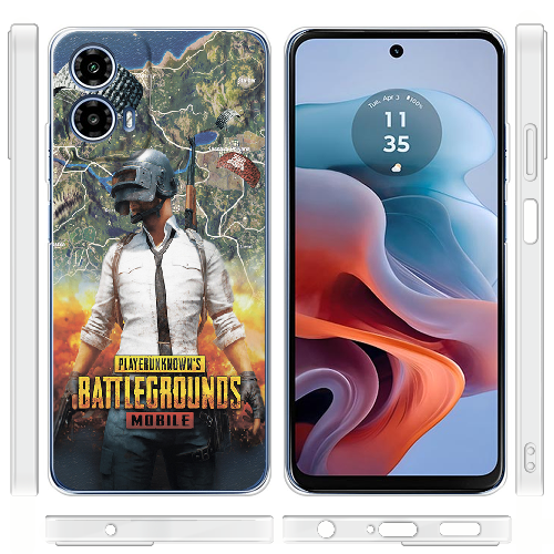 Чехол BoxFace Motorola G34 PUBG Mobile