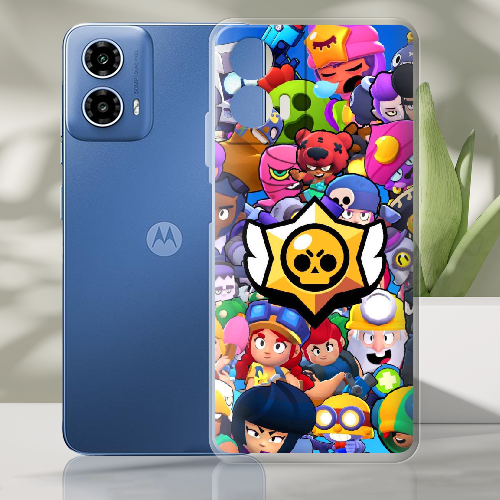 Чехол BoxFace Motorola G34 Brawl Stars