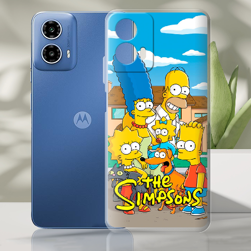 Чехол BoxFace Motorola G34 the simpsons