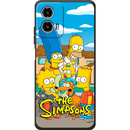 Чехол BoxFace Motorola G34 the simpsons