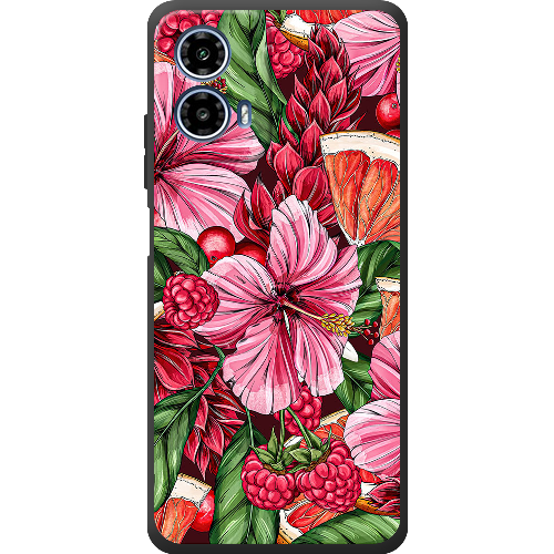 Чехол BoxFace Motorola G34 Tropical Flowers