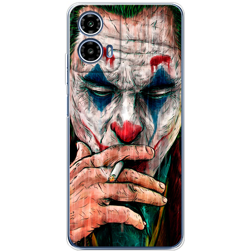 Чехол BoxFace Motorola G34 Joker Smoking