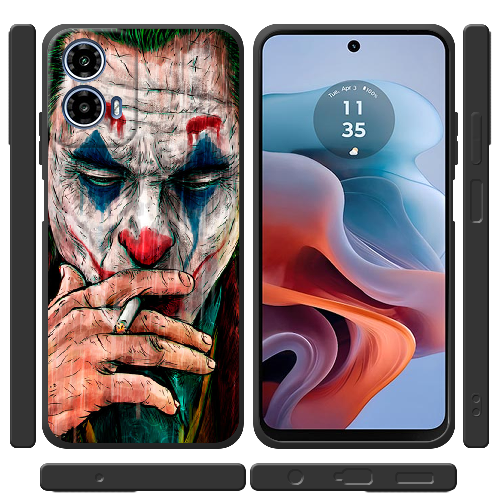 Чехол BoxFace Motorola G34 Joker Smoking