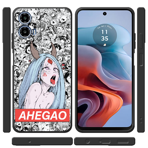 Чехол BoxFace Motorola G34 Ahegao