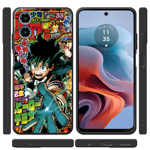 Чехол BoxFace Motorola G34 My Hero Academia