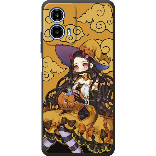 Чехол BoxFace Motorola G34 Kamado Nezuko Halloween