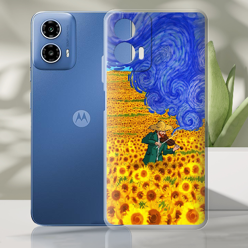 Чехол BoxFace Motorola G34 Музика незалежної України