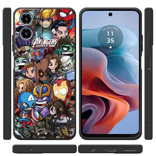 Чехол BoxFace Motorola G34 Avengers Infinity War