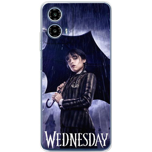 Чехол BoxFace Motorola G34 Wednesday Addams