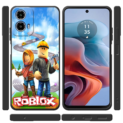 Чехол BoxFace Motorola G34 Roblox Білдерман