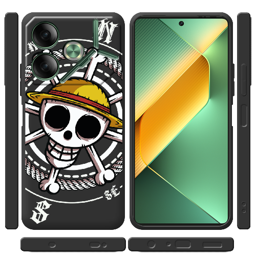 Чехол BoxFace Tecno POVA 6 One Piece Компас