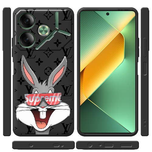 Чехол BoxFace Tecno POVA 6 looney bunny