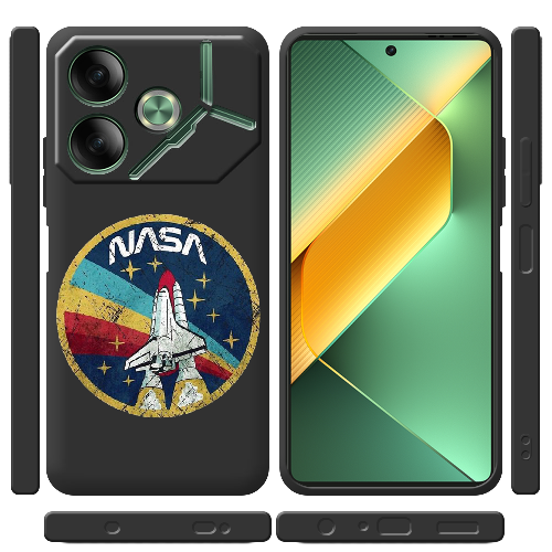 Чехол BoxFace Tecno POVA 6 Space Shuttle NASA