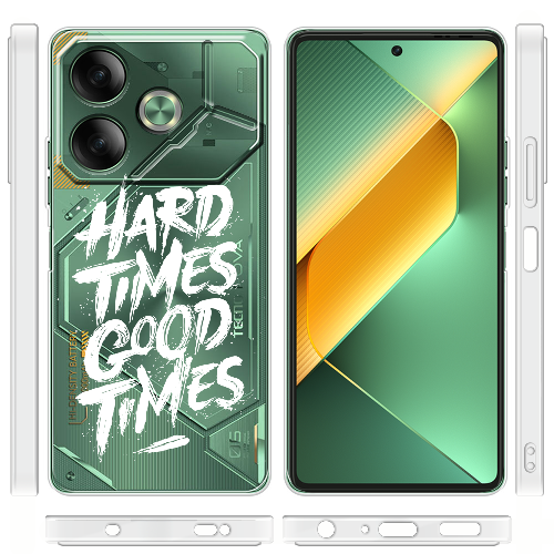 Чехол BoxFace Tecno POVA 6 Hard Times