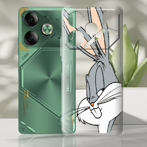 Чехол BoxFace Tecno POVA 6 Lucky Rabbit