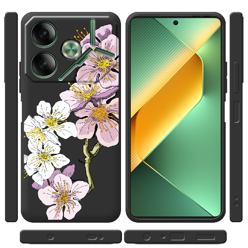 Чехол BoxFace Tecno POVA 6 Cherry Blossom