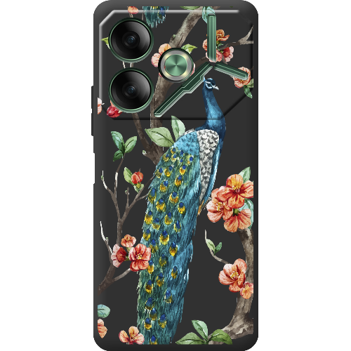 Чехол BoxFace Tecno POVA 6 Noble Peacock