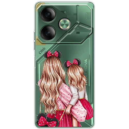 Чехол BoxFace Tecno POVA 6 Mouse Girls