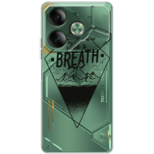 Чехол BoxFace Tecno POVA 6 Take a Breath