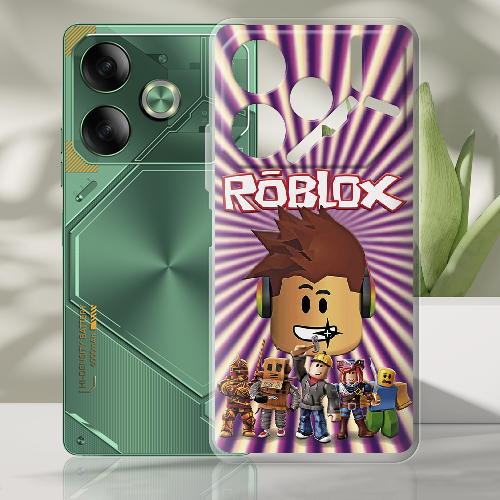 Чехол BoxFace Tecno POVA 6 Follow Me to Roblox