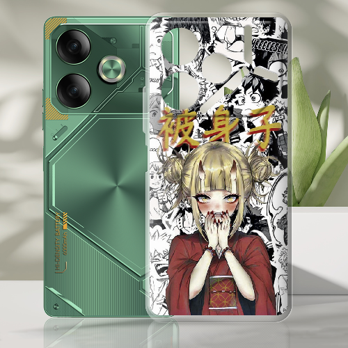 Чехол BoxFace Tecno POVA 6 Himiko Toga - My Hero Academia