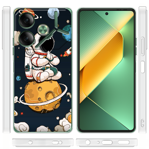 Чехол BoxFace Tecno POVA 6 Astronaut