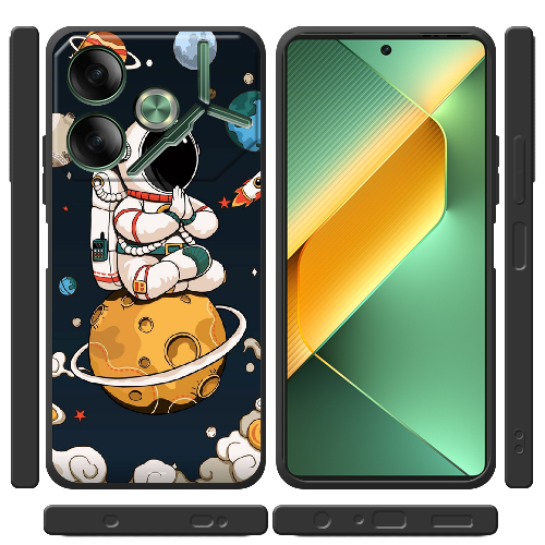 Чехол BoxFace Tecno POVA 6 Astronaut