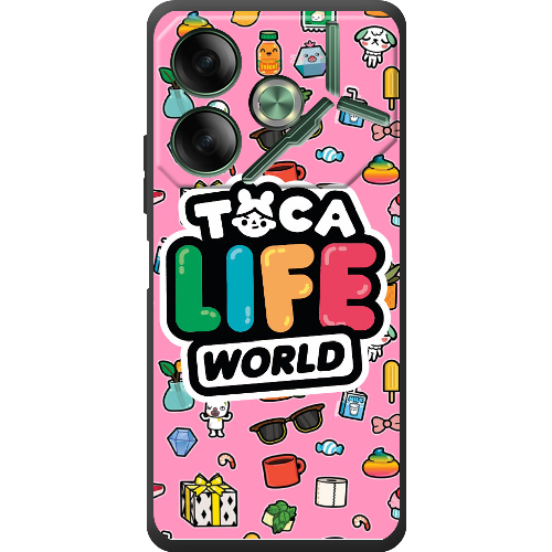 Чехол BoxFace Tecno POVA 6 Toca Boca Life World